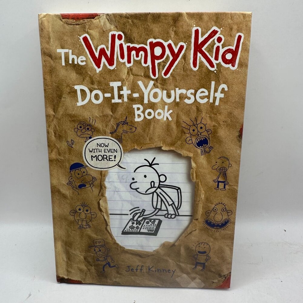 The Wimpy Kid Do-It-Yourself Book By Jeff Kinney Hardcover